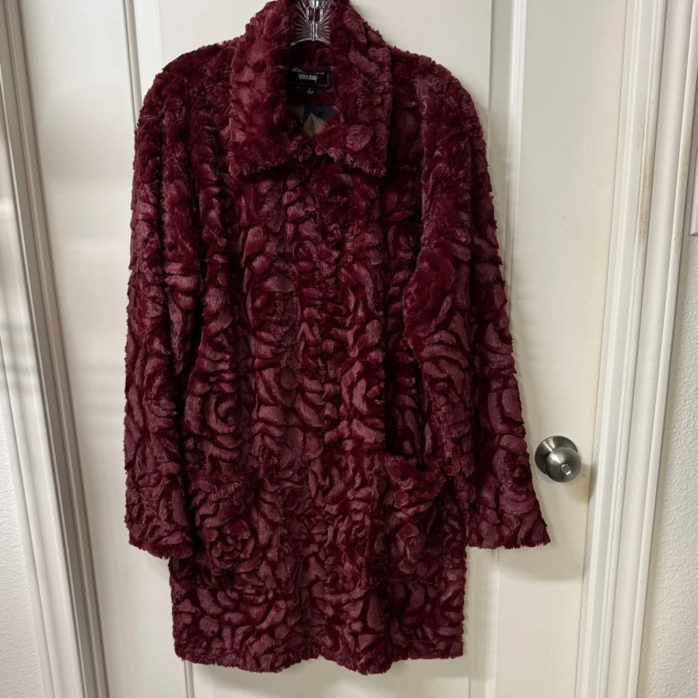 Johnny Was faux fur coat - Picture 1 of 7